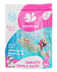 Montreal Tablete Tripla Ação 1 Kg