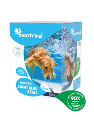 Montreal Light Blue 3 em 1 Embalagem Sustentável 10 Kg